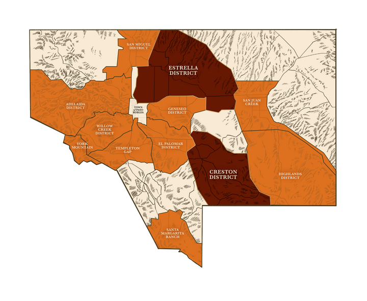 Paso Robles wine region AVAs